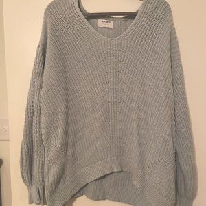 Baby Blue Oversized Sweater XXL!
